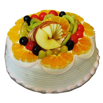  Fresh Fruit CakeFlowers Delivery in Richmond Town Bangalore