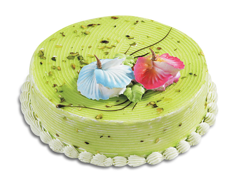 Pista CakeFlowers Delivery in Kathriguppe Bangalore